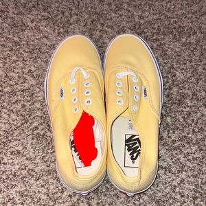 BRAND NEW YELLOW VANS